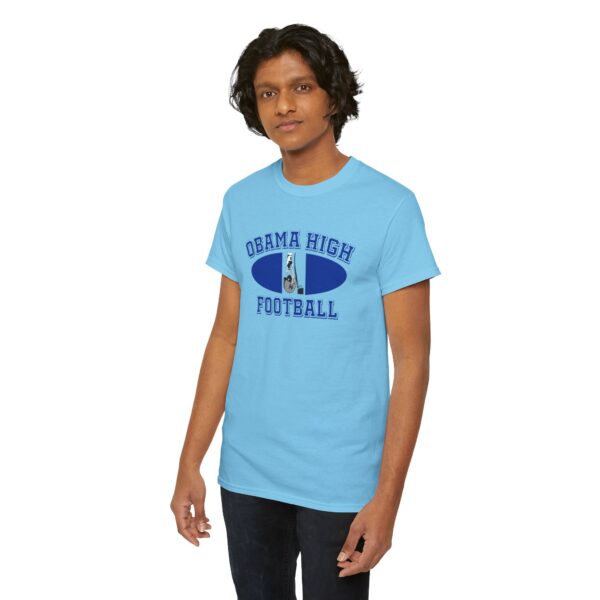 Obama High Football Tee – Classic Collegiate - Image 33