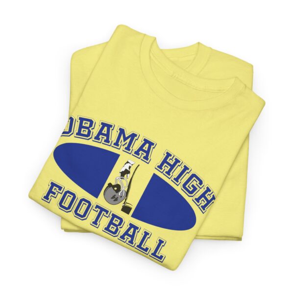 Obama High Football Tee – Classic Collegiate - Image 40