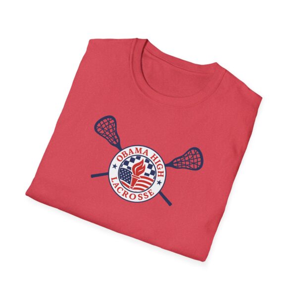 Obama High Lacrosse Team Action Tee - Image 42