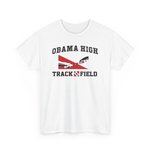 Obama High Track & Field - Gildan Heavy Cotton Tee - Image 14
