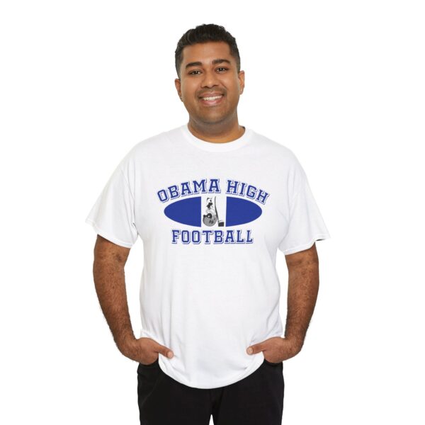 Obama High Football Tee – Classic Collegiate - Image 15