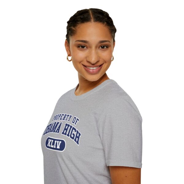"Property of Obama High" Unisex Softstyle T-Shirt - Casual School Spirit Wear - Image 15