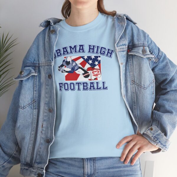 Obama High Football Tee – Classic Collegiate Grit, All-American Style - Image 36