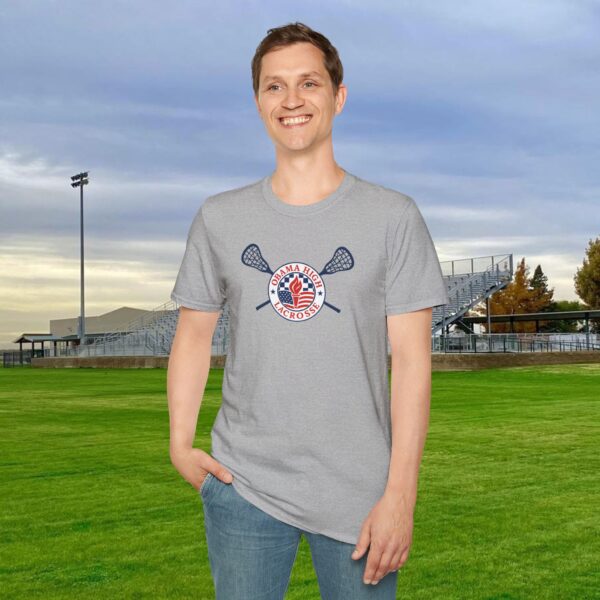 Obama High Lacrosse Team Action Tee - Image 4