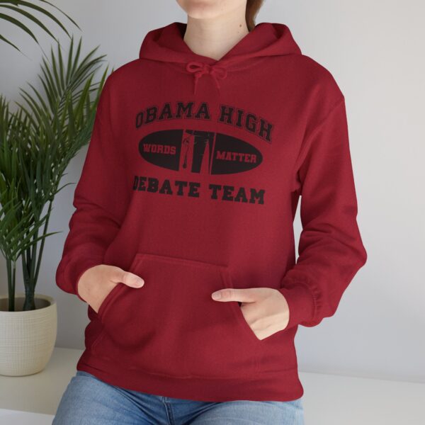 Obama High Debate Team Heavy Blend™ Hooded Sweatshirt - Image 21