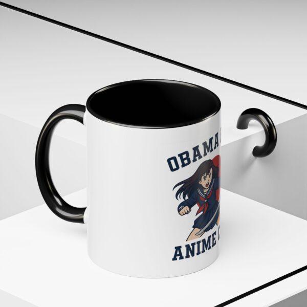 Obama High Anime Club Mug (Girl Hero) - Image 5