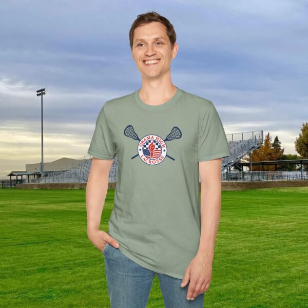 Obama High Lacrosse Team Action Tee - Image 15