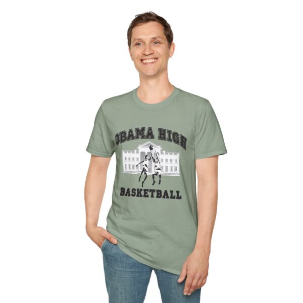 Obama High Basketball T-Shirt - Image 39