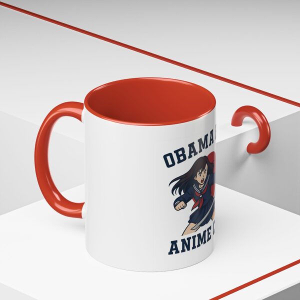 Obama High Anime Club Mug (Girl Hero) - Image 2