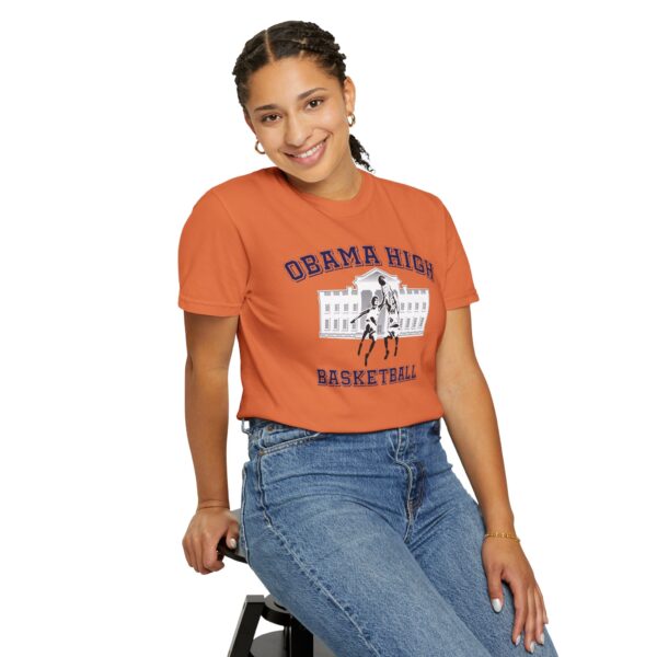 Obama High Basketball T-Shirt - Image 5
