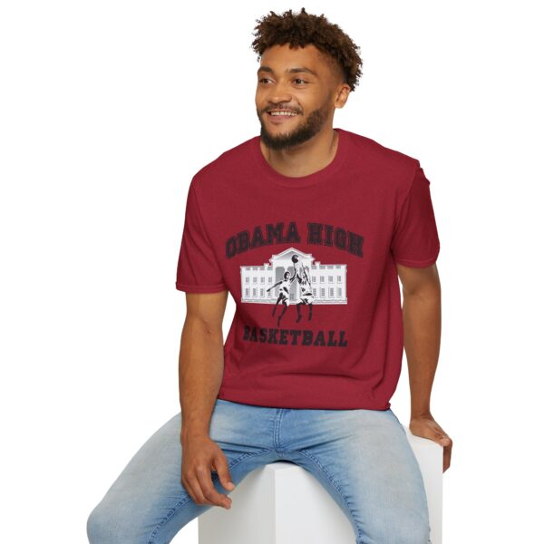 Obama High Basketball T-Shirt - Image 32