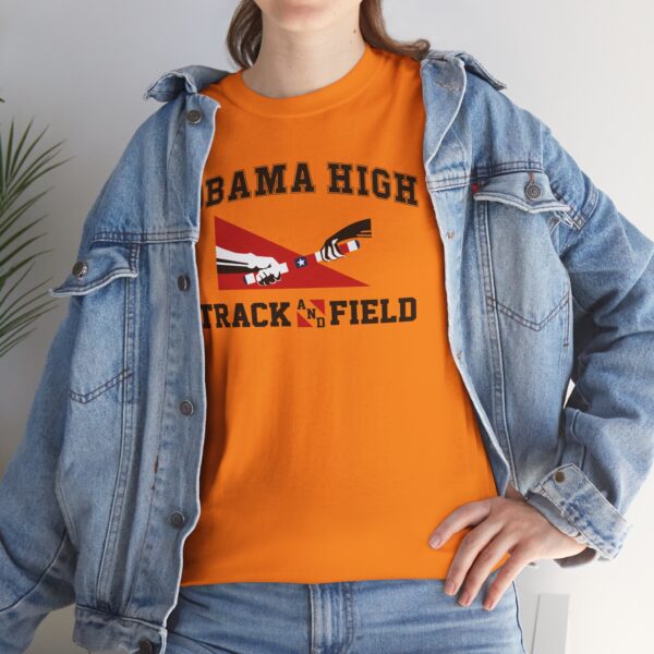 Obama High Track & Field - Gildan Heavy Cotton Tee - Image 12