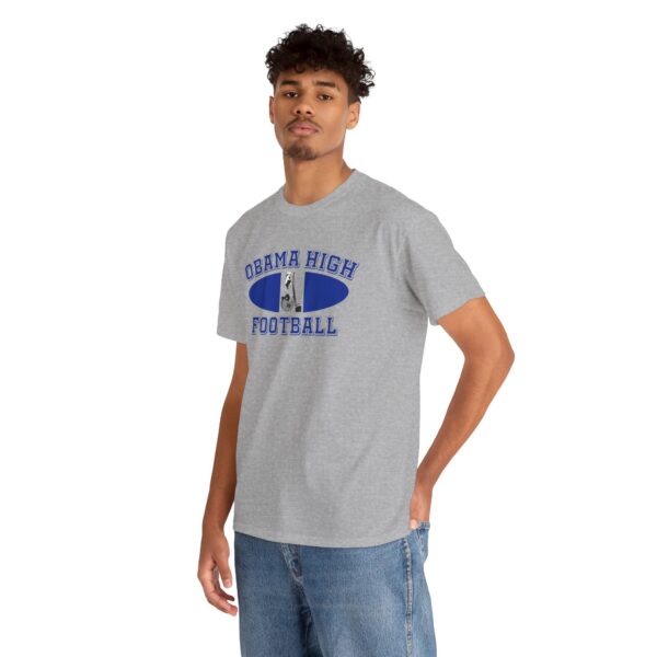 Obama High Football Tee – Classic Collegiate - Image 6