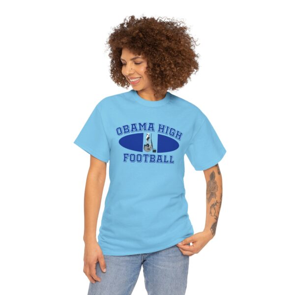 Obama High Football Tee – Classic Collegiate - Image 30