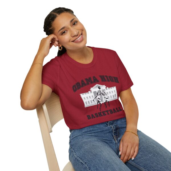 Obama High Basketball T-Shirt - Image 30