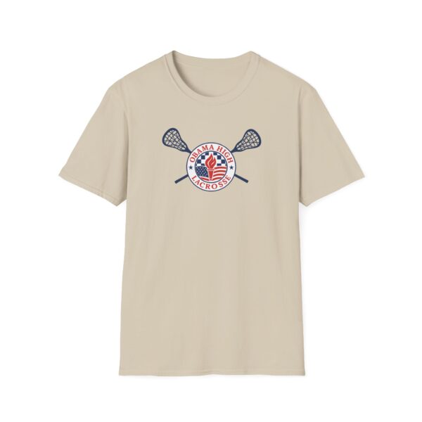 Obama High Lacrosse Team Action Tee - Image 47