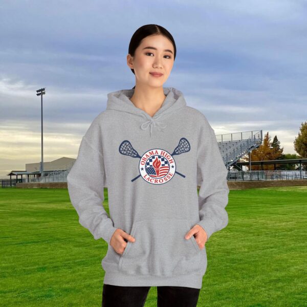 Obama High Lacrosse Hooded Sweatshirt - Image 2