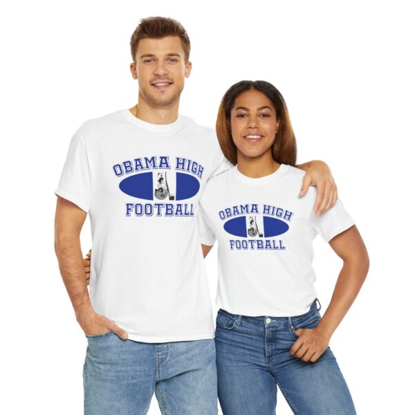 Obama High Football Tee – Classic Collegiate - Image 17