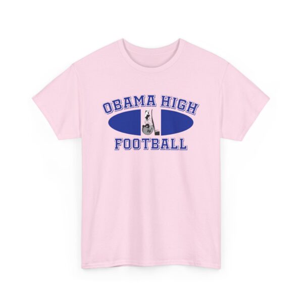 Obama High Football Tee – Classic Collegiate - Image 47
