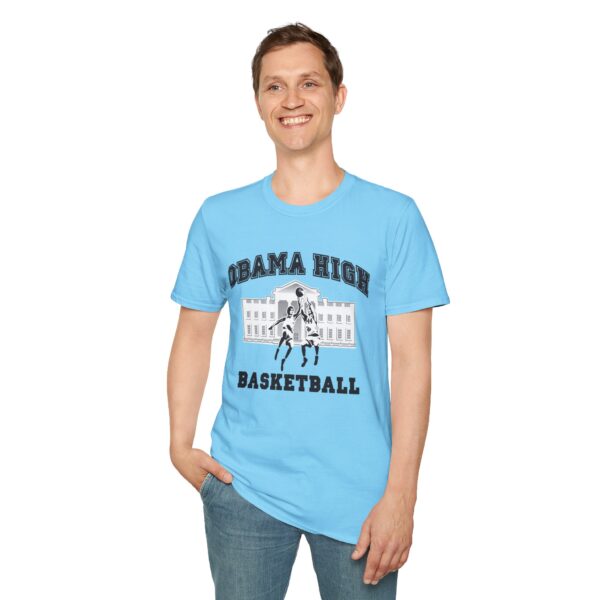 Obama High Basketball T-Shirt - Image 52