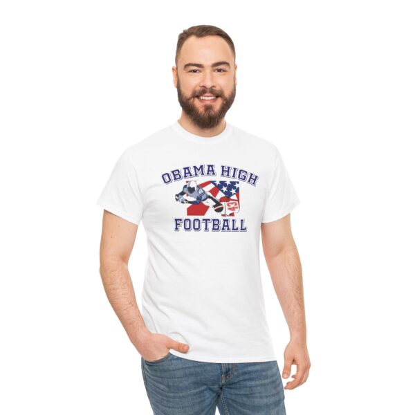Copy of Obama High Football Tee – Classic Collegiate Grit, All-American Style - Image 14