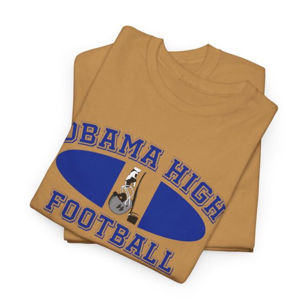Obama High Football Tee – Classic Collegiate - Image 20