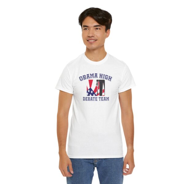 Obama High Debate Team  - Gildan Unisex Heavy Cotton Tee - Image 6