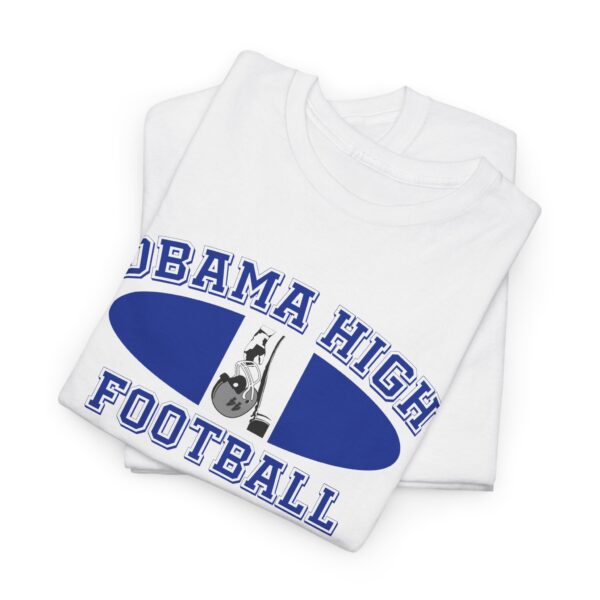 Obama High Football Tee – Classic Collegiate - Image 11