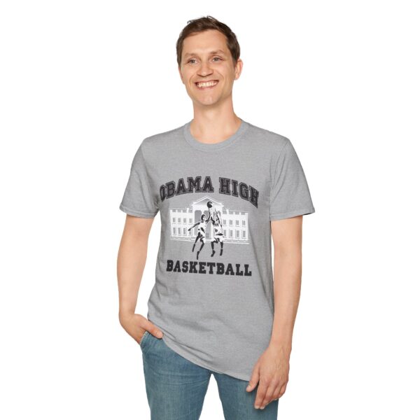 Obama High Basketball T-Shirt - Image 4