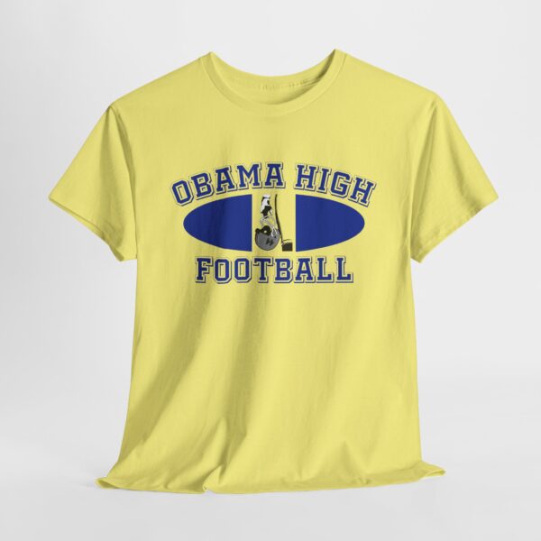 Obama High Football Tee – Classic Collegiate - Image 41