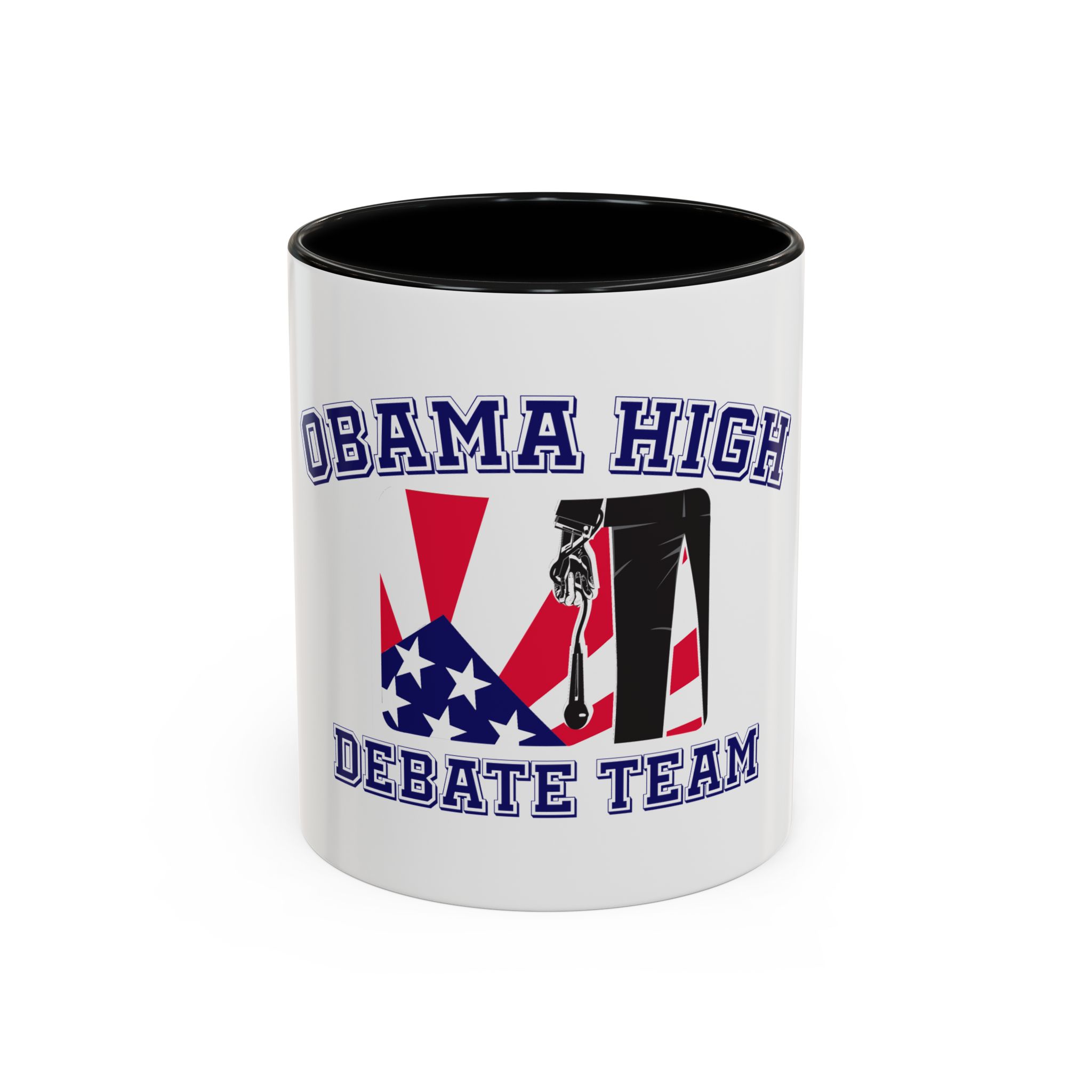 Obama High Debate Team Accent Coffee Mug – Fun Gift for Students & Coaches