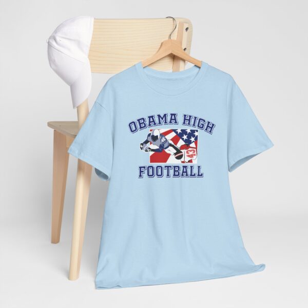 Obama High Football Tee – Classic Collegiate Grit, All-American Style - Image 31