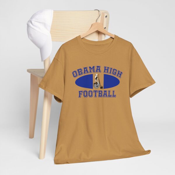 Obama High Football Tee – Classic Collegiate - Image 21