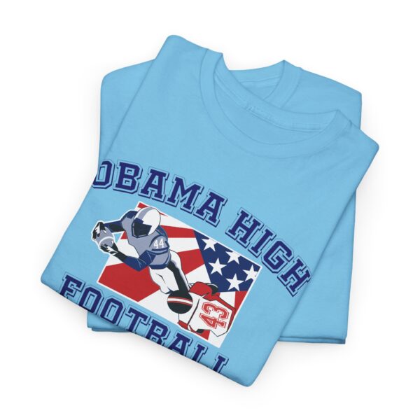 Obama High Football Tee – Classic Collegiate Grit, All-American Style - Image 21