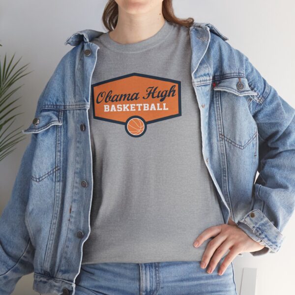 Obama High Basketball Classic Retro Tee - Image 17