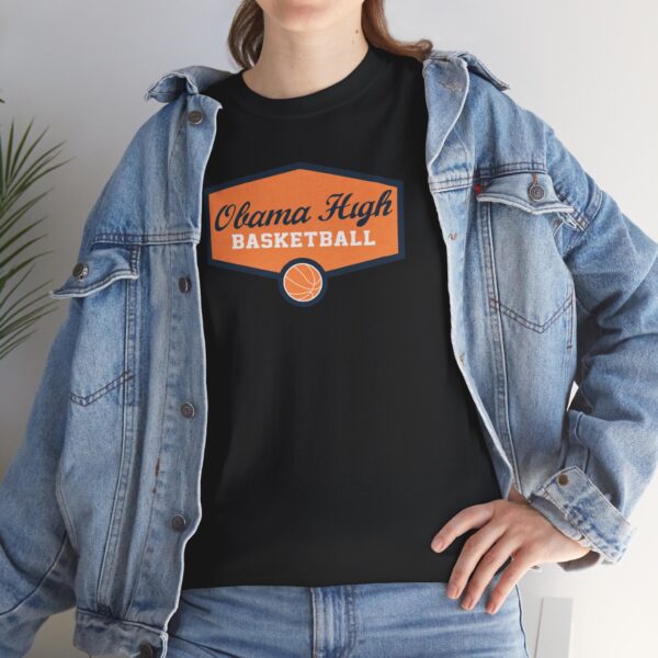Obama High Basketball Classic Retro Tee - Image 28