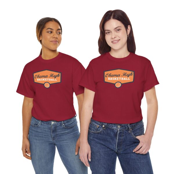 Obama High Basketball Classic Retro Tee - Image 44