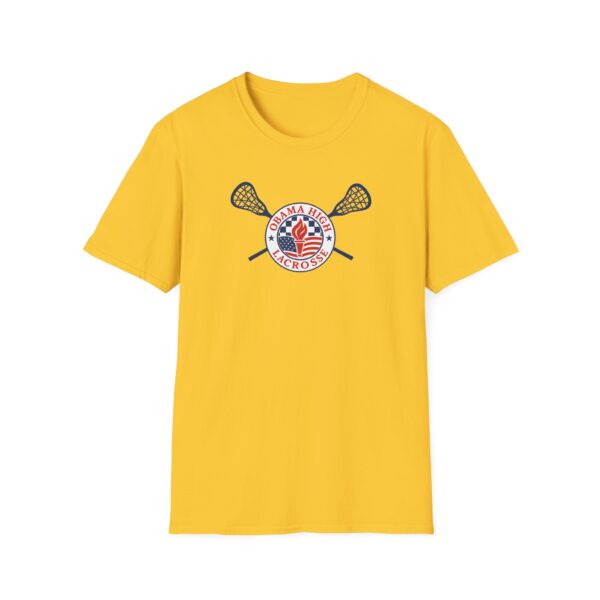 Obama High Lacrosse Team Action Tee - Image 35