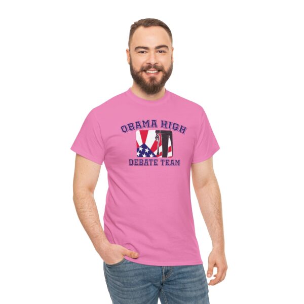 Obama High Debate Team  - Gildan Unisex Heavy Cotton Tee - Image 23