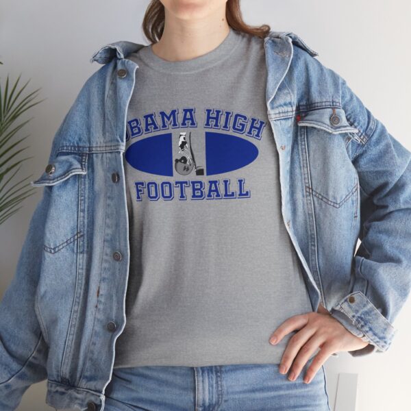 Obama High Football Tee – Classic Collegiate - Image 9