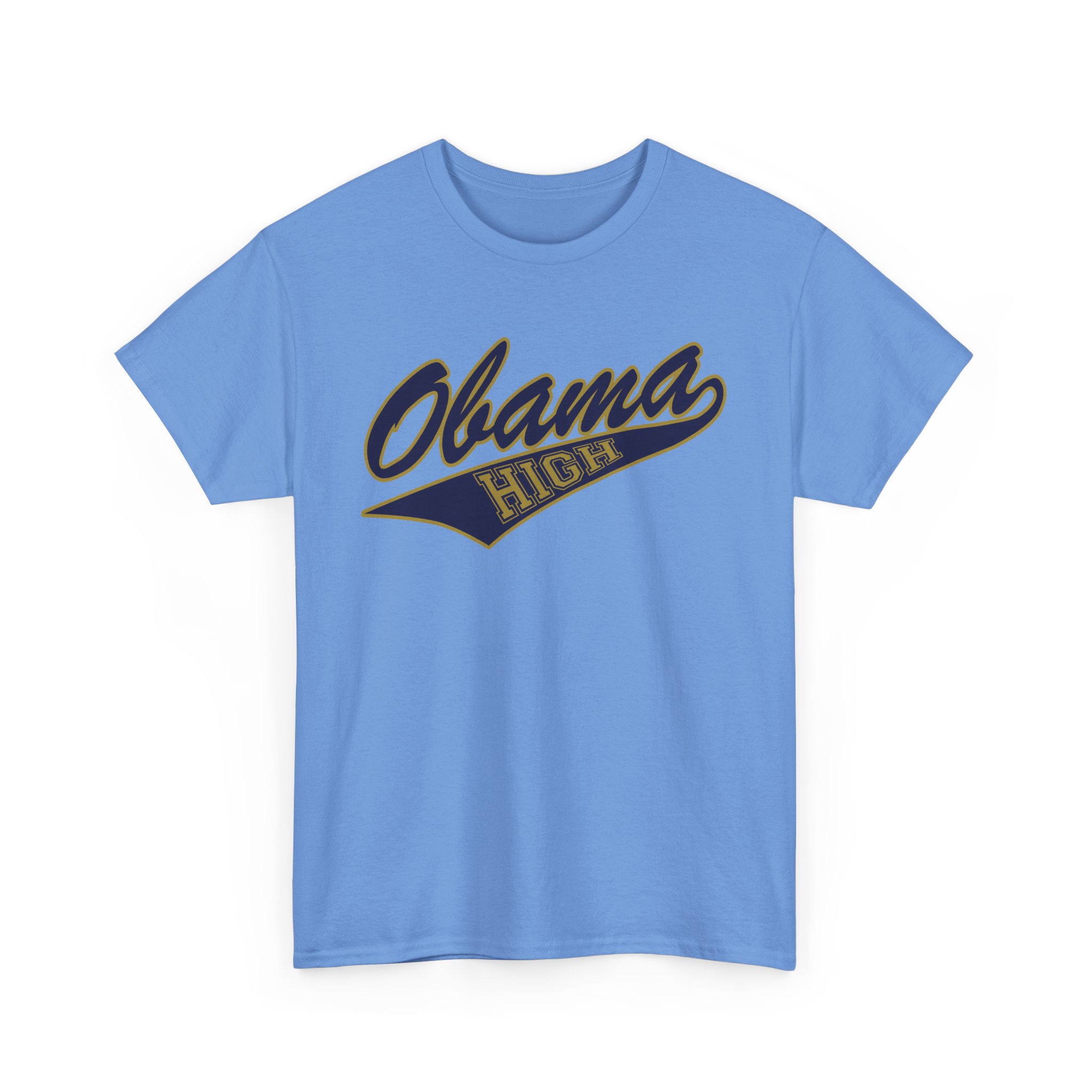 Obama High Swoosh Tee - Unisex Heavy Cotton - Image 10
