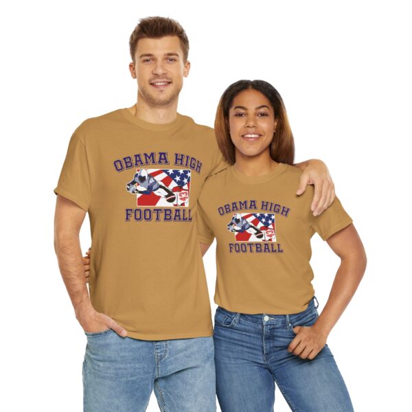 Obama High Football Tee – Classic Collegiate Grit, All-American Style - Image 18