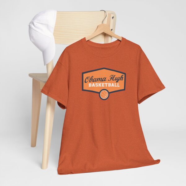 Obama High Basketball Classic Retro Tee - Image 3