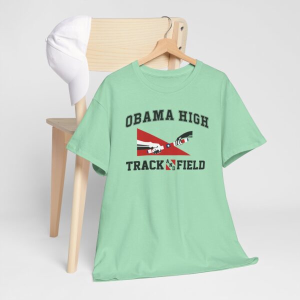 Obama High Track & Field - Gildan Heavy Cotton Tee - Image 17