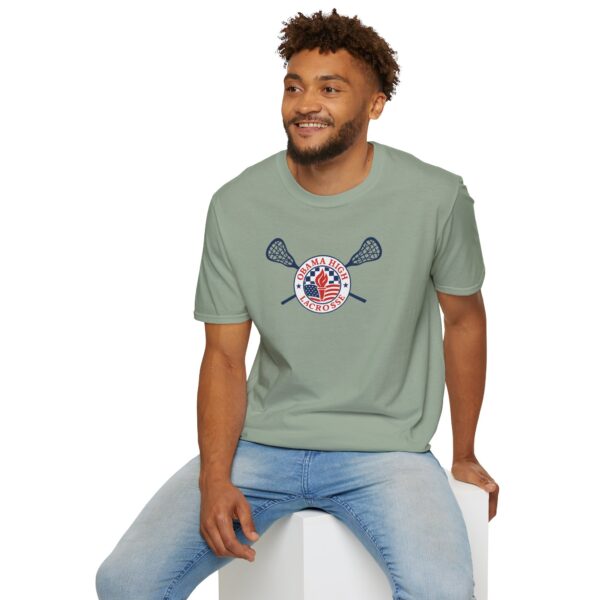 Obama High Lacrosse Team Action Tee - Image 20