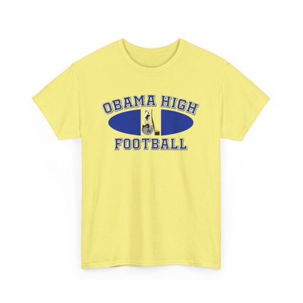 Obama High Football Tee – Classic Collegiate - Image 39
